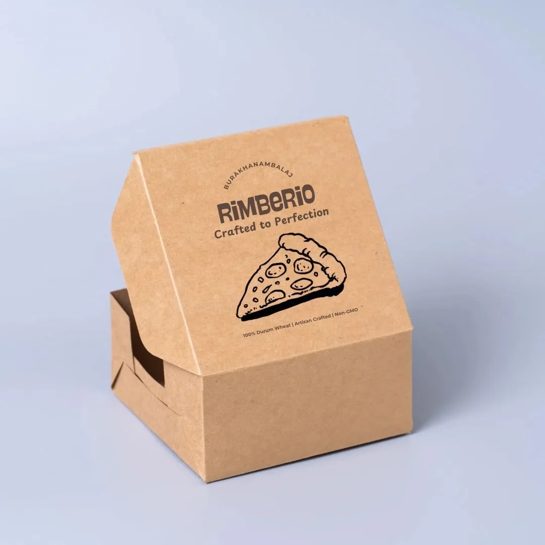 Baskılı pizza kutusu